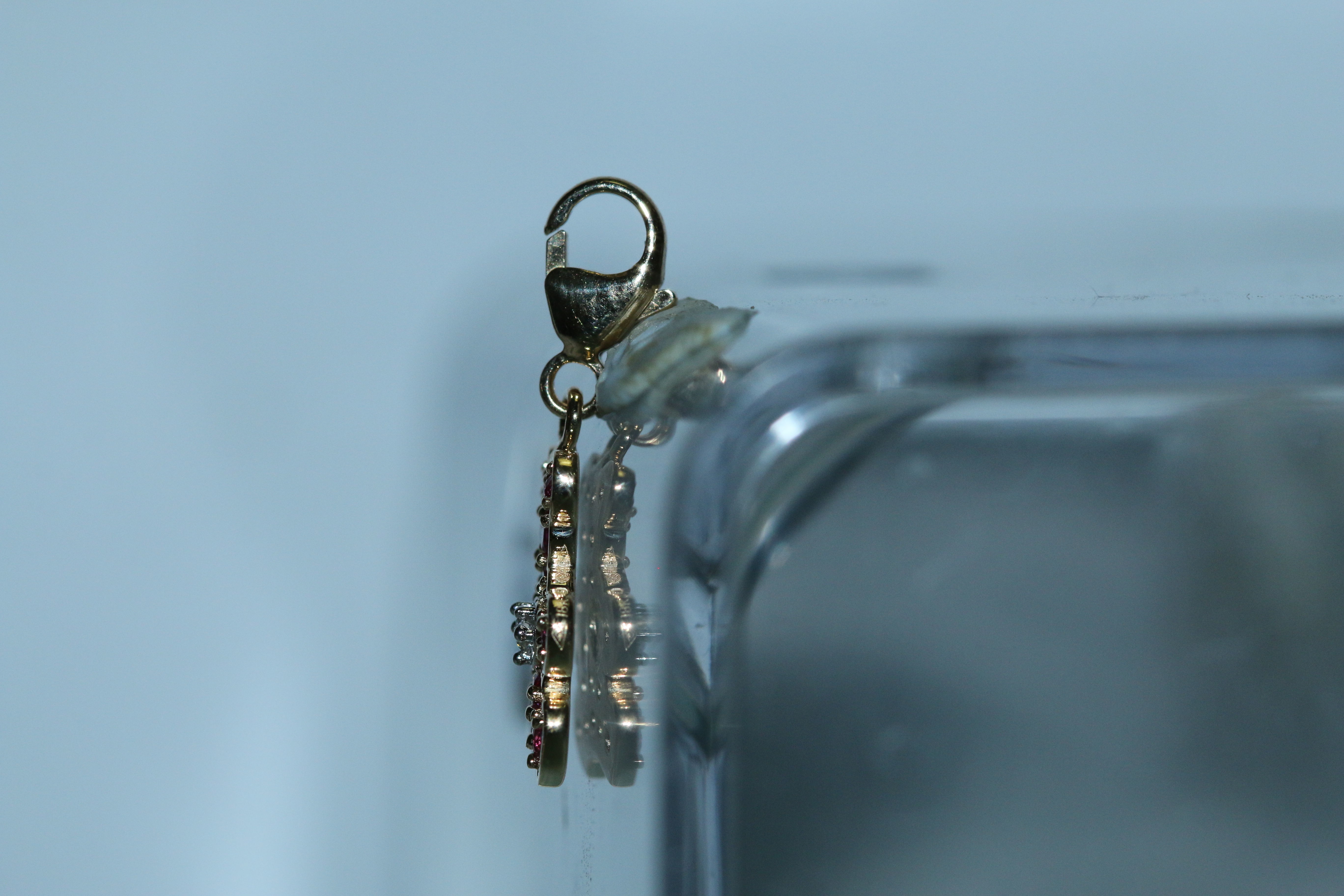 Teddy Bear Earring  3D print model_20