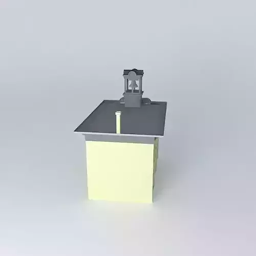 Stn 11 Minneapolis Cataract Station 1853 Free 3D model