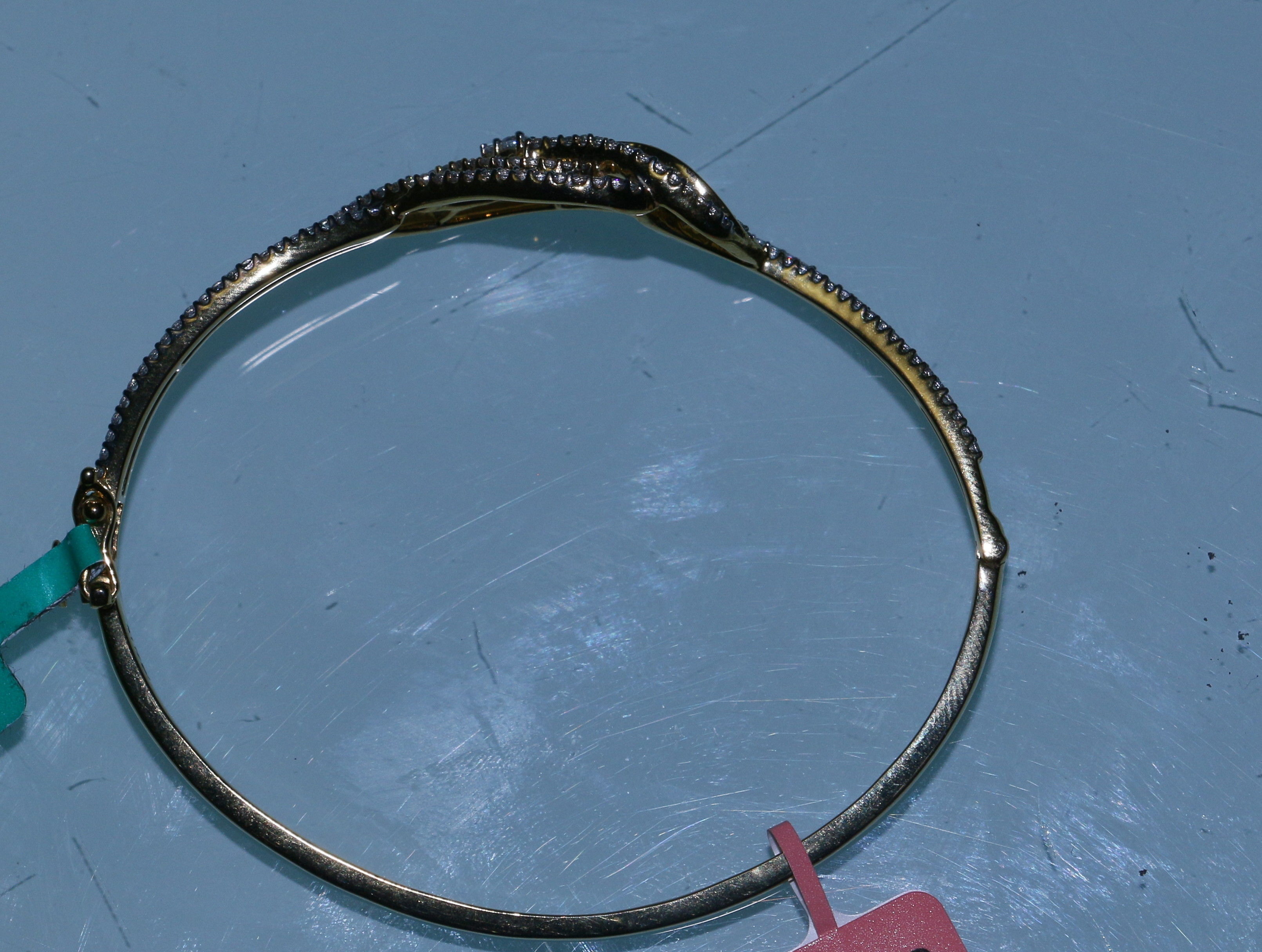 Twine Leaf Bracelet  3D print model_12