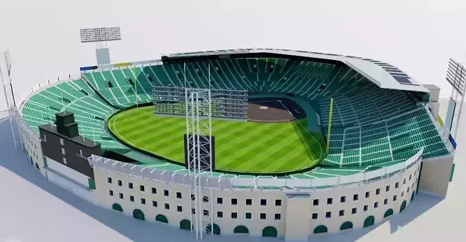 Koshien Stadium - Japan 3D model