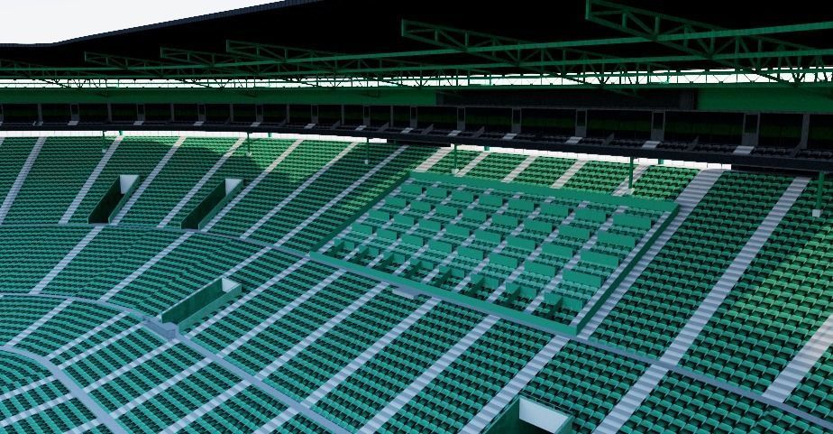 Koshien Stadium - Japan 3D model_9