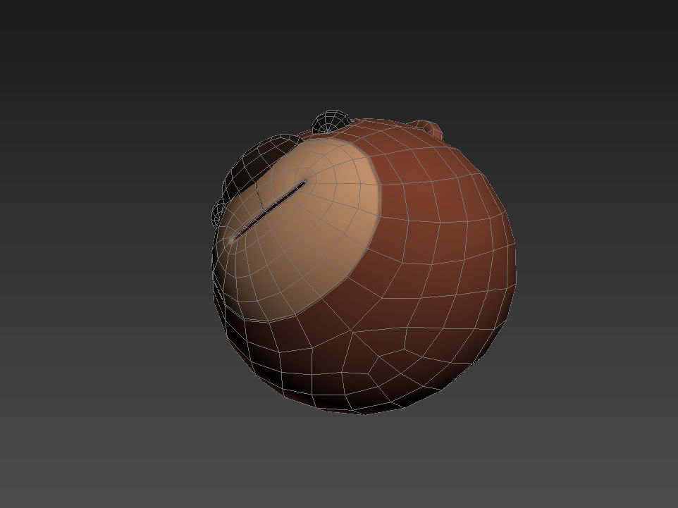 Bear Head 3D model_12