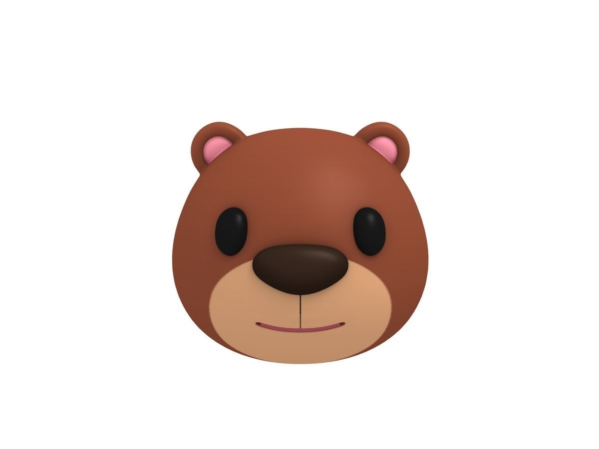 Bear Head 3D model_1