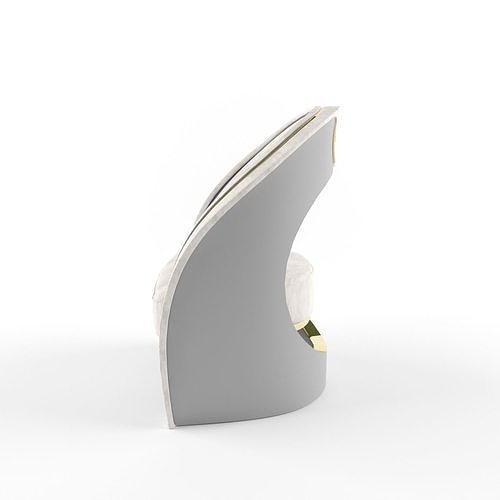 chair modern 3D model 4