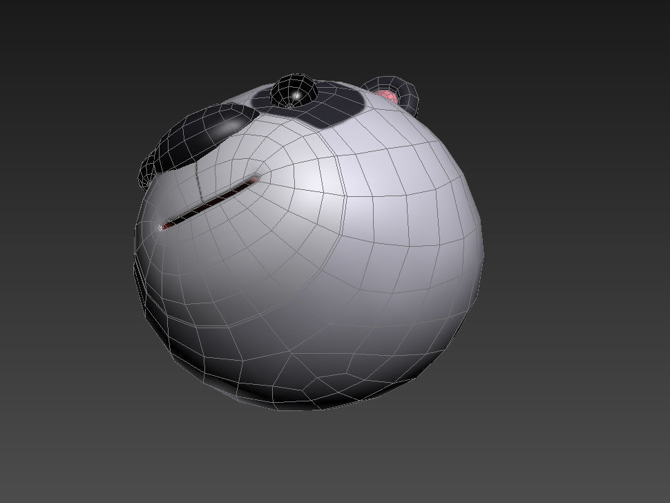 Panda Head 3D model_12