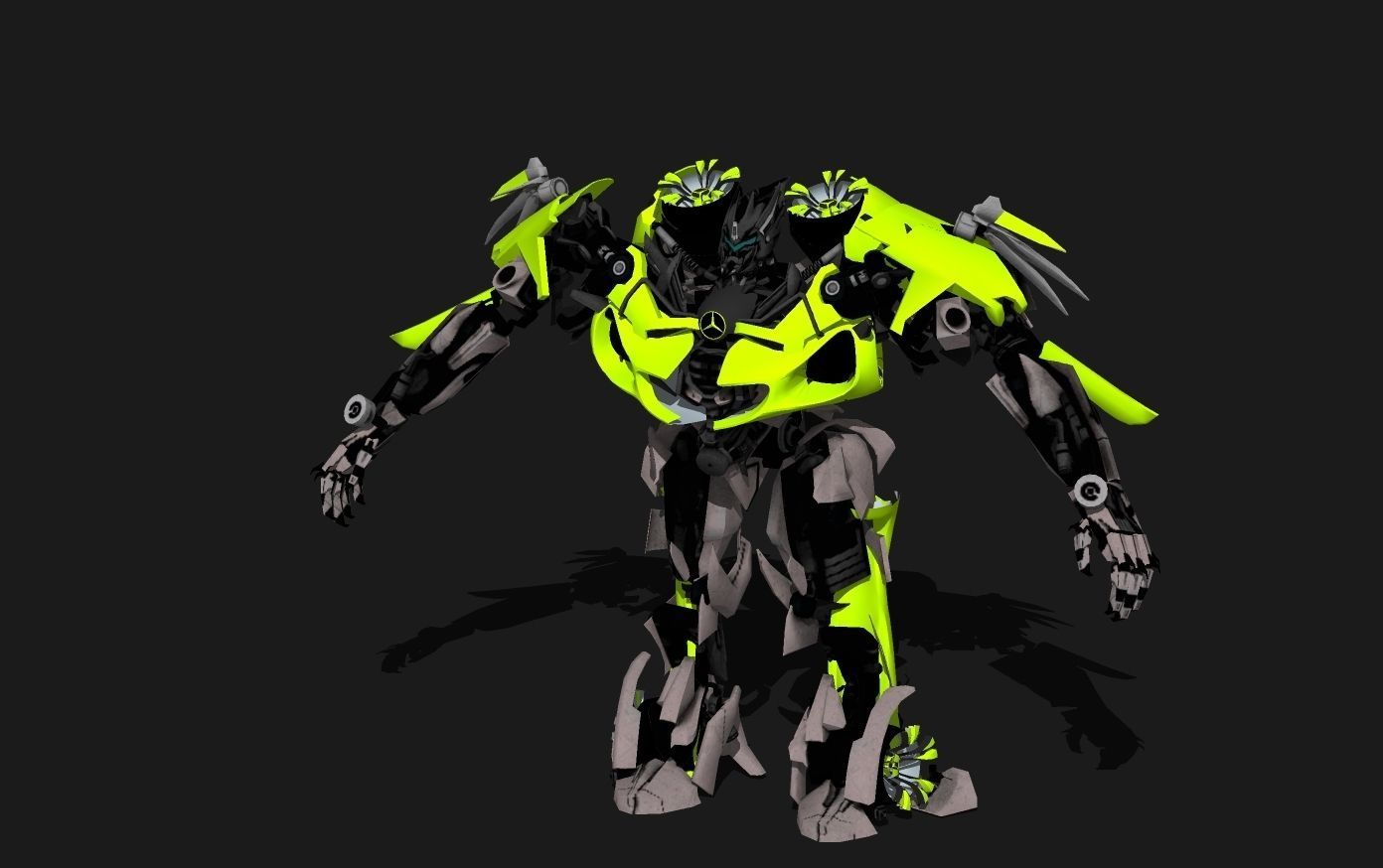 Transformers new casting Biome  3D print model_1