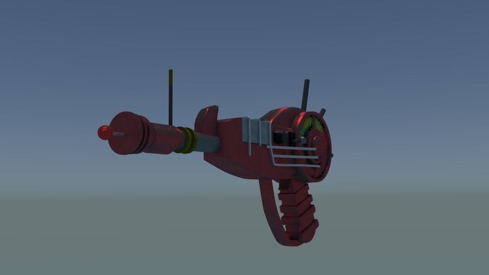 COD Raygun 3D model_2