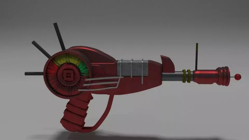 COD Raygun 3D model_0