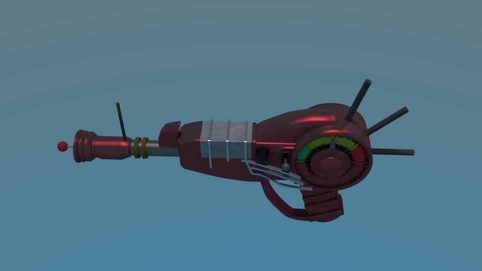 COD Raygun 3D model_3