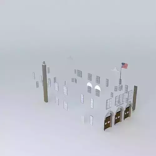 Stn 18 St Paul Minnesota Fire Station 18 built in 1908 Free 3D model