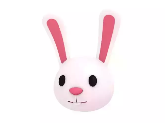 Rabbit Head 3D model