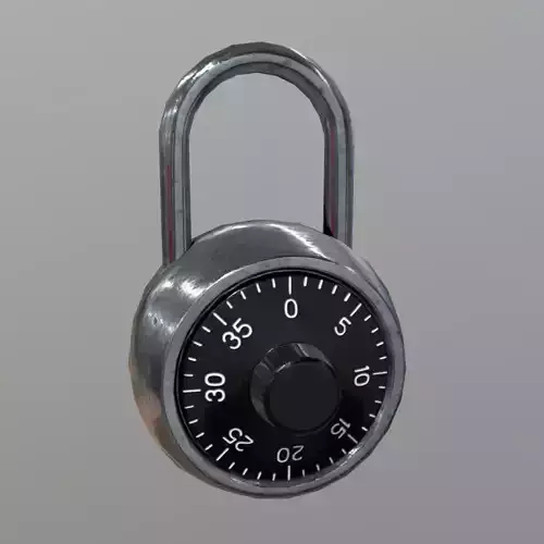 Padlock metal lock