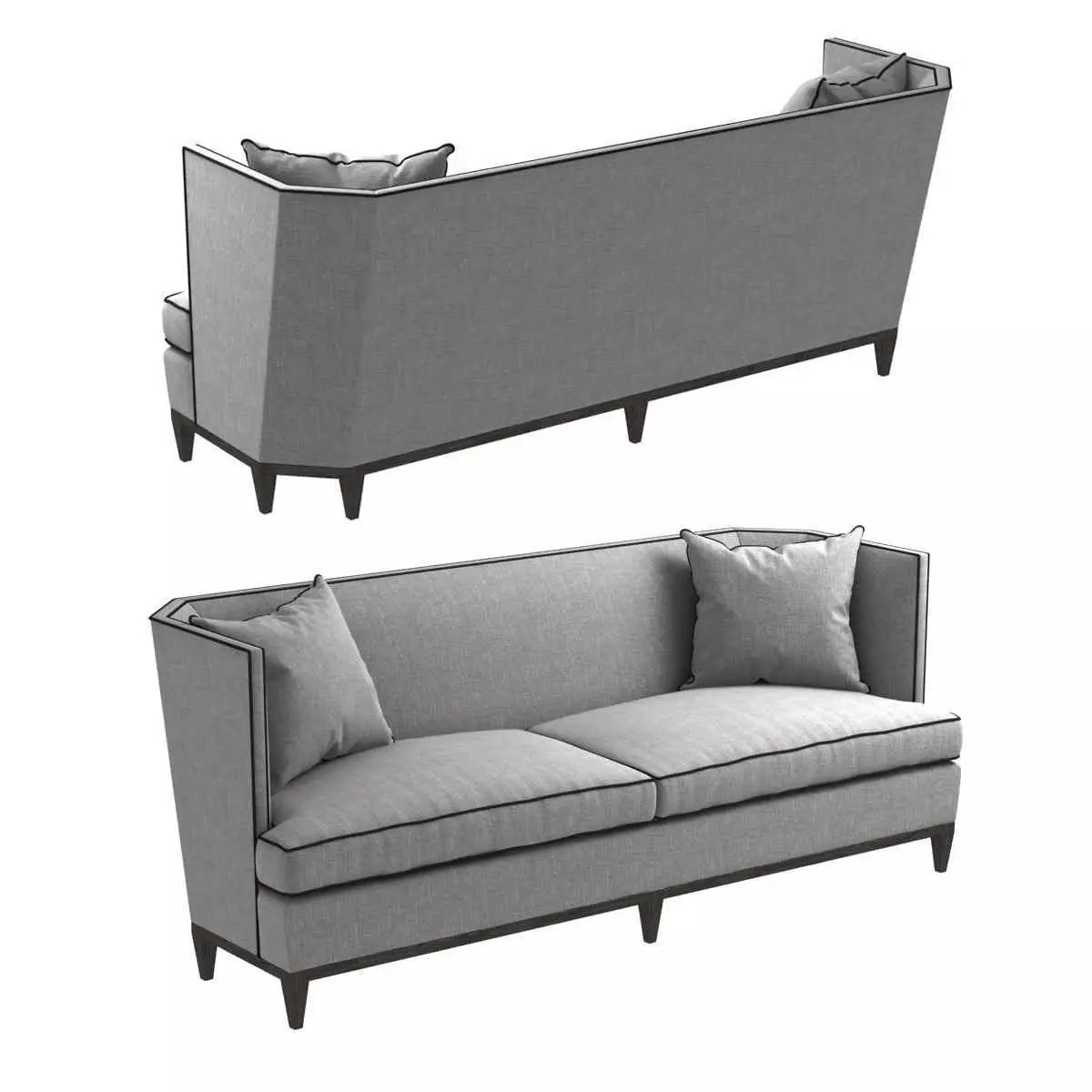 Malbec Sofa by greige 3D model_0