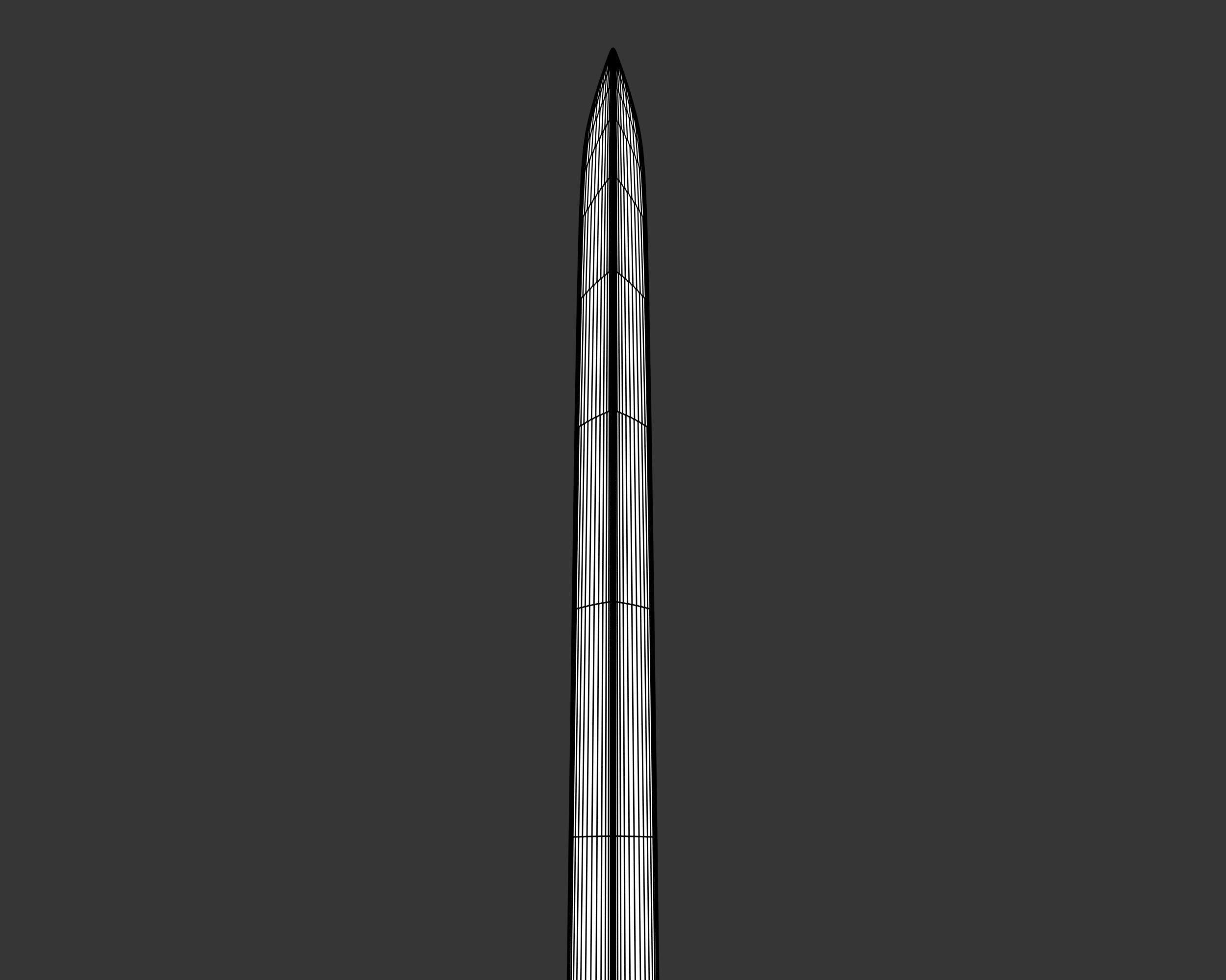 Medieval Common Weapon Short Sword Low-poly 3D model_11