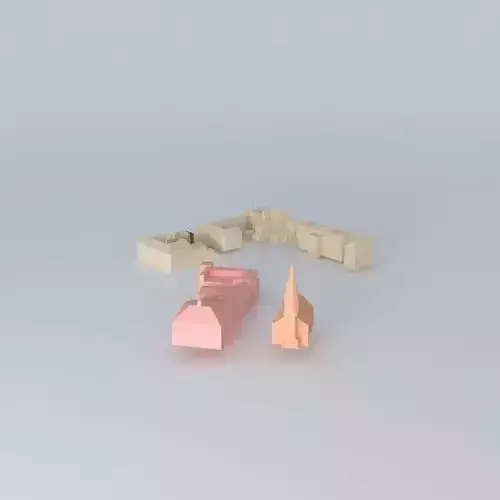 DogA city Free 3D model DogA city Free 3D model