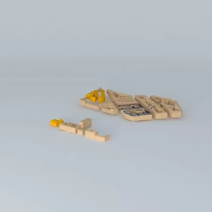 Bislett north Free 3D model