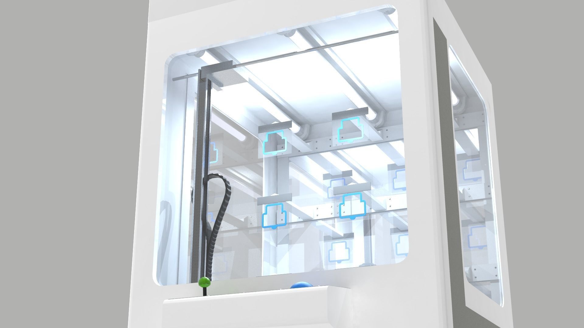 Key Master Arcade Game 3D model_14