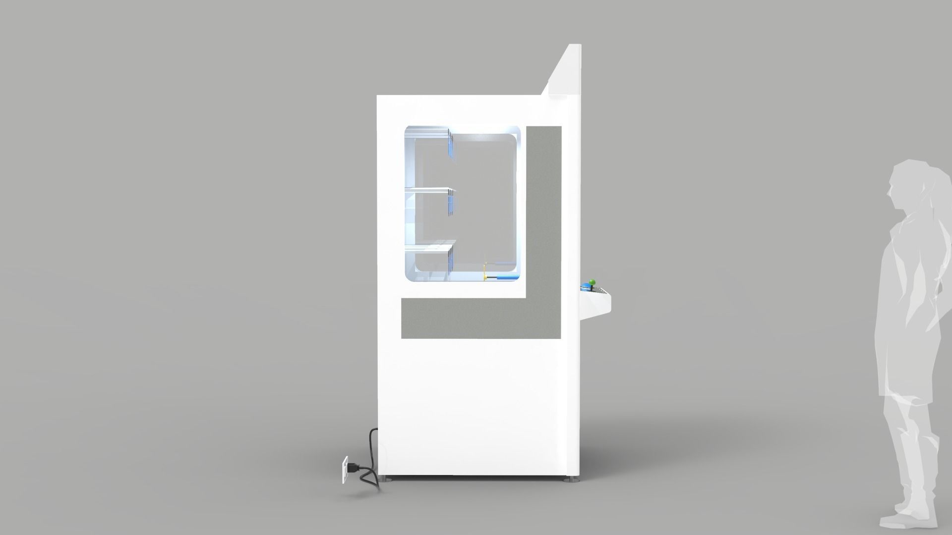 Key Master Arcade Game 3D model_5