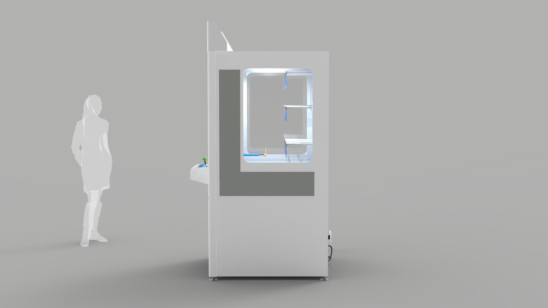 Key Master Arcade Game 3D model_3