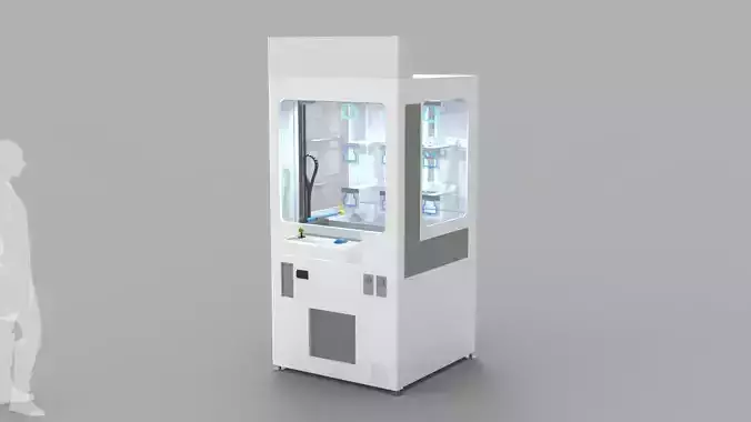 Key Master Arcade Game 3D model