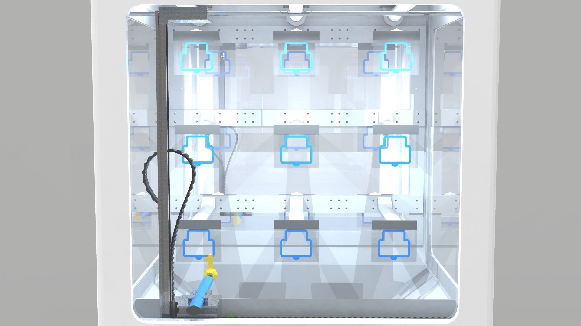 Key Master Arcade Game 3D model_15