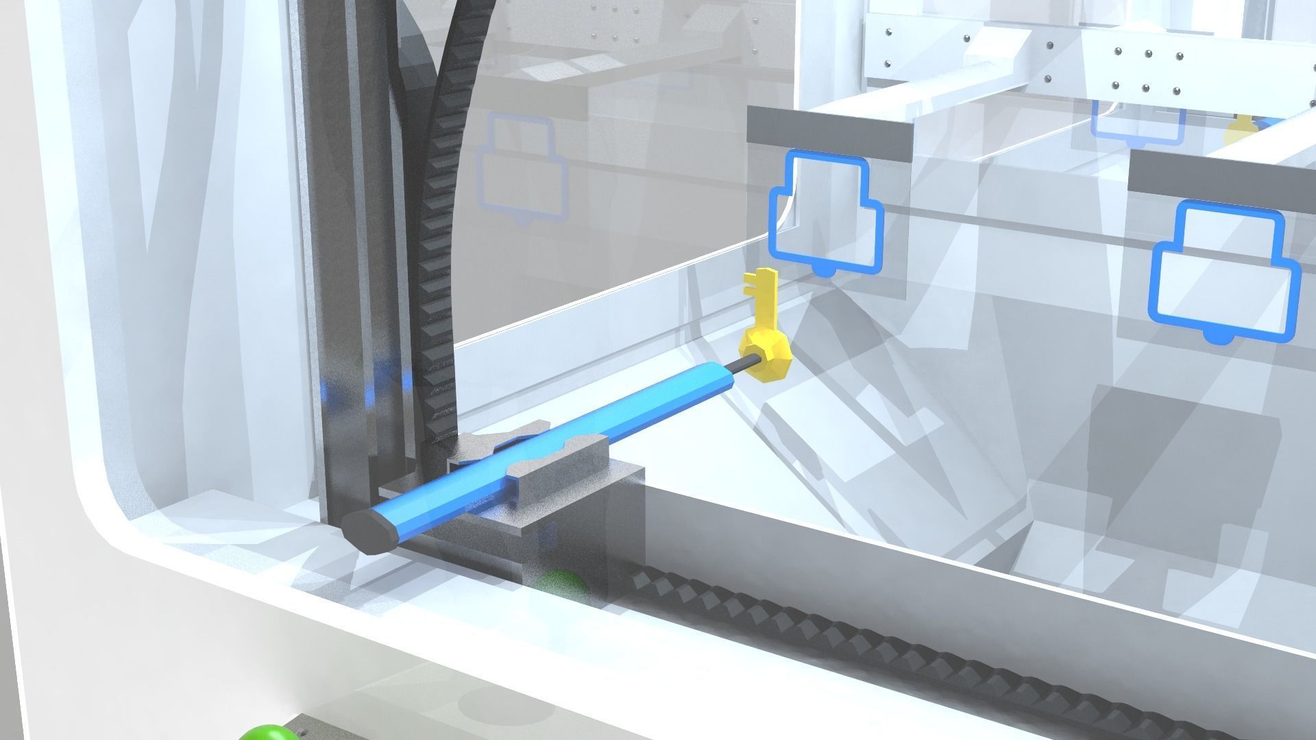 Key Master Arcade Game 3D model_10