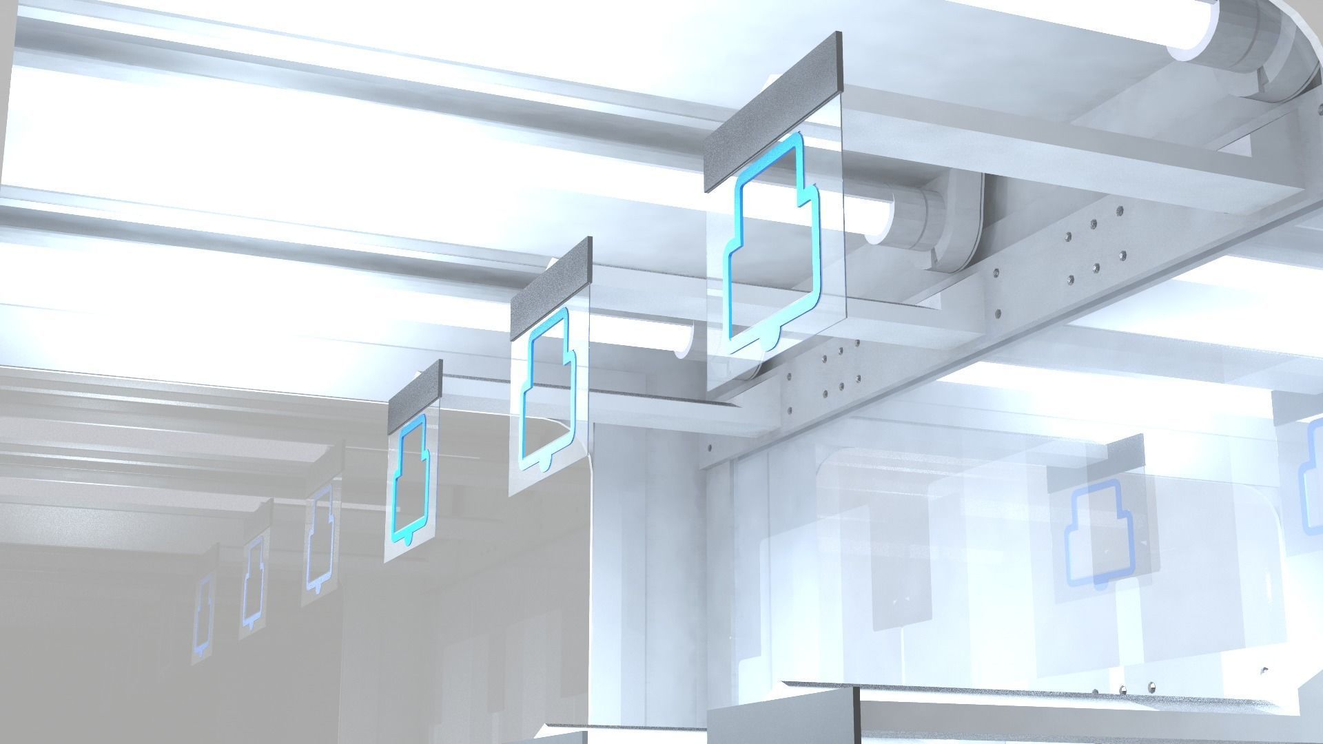 Key Master Arcade Game 3D model_12