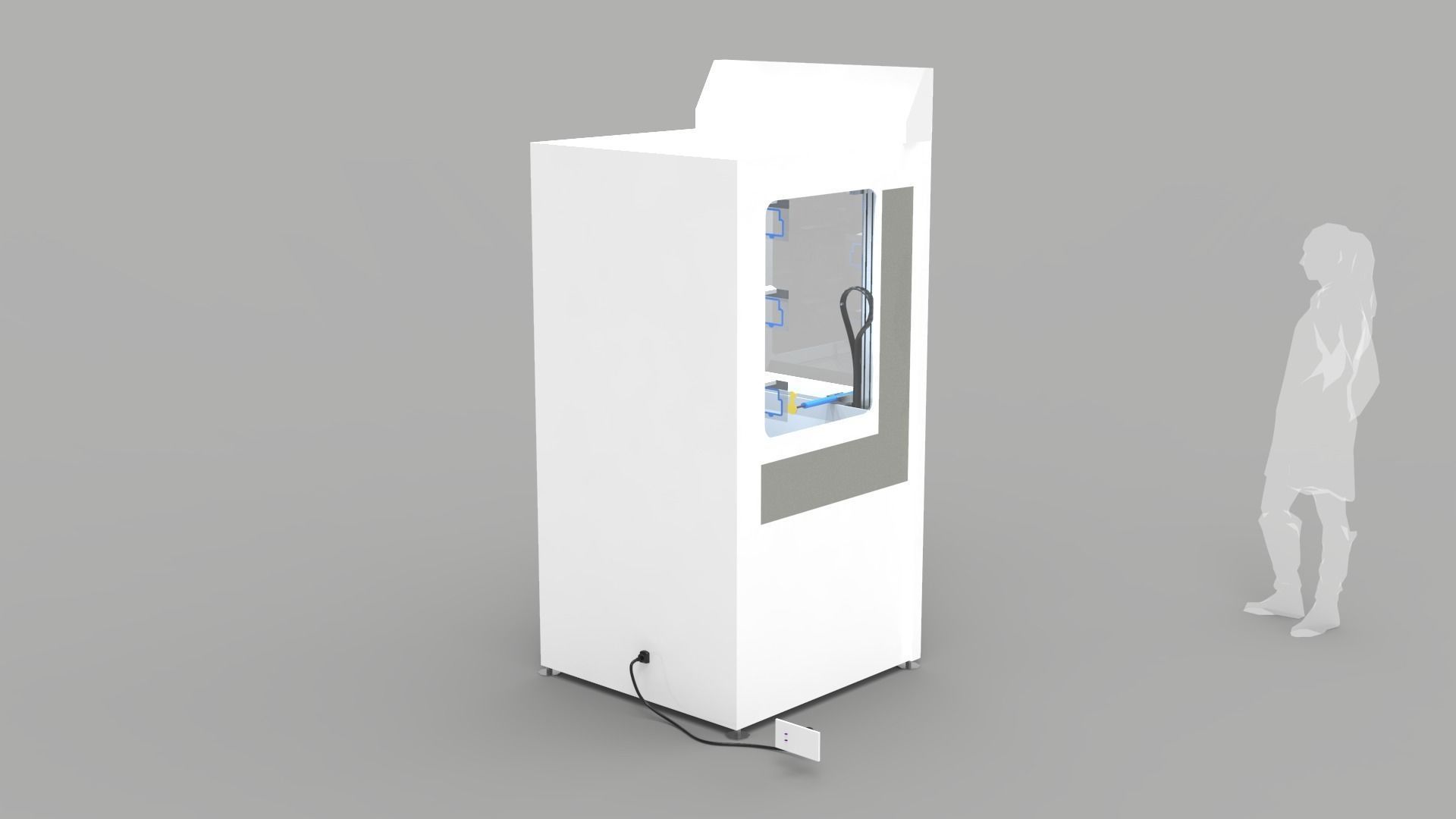 Key Master Arcade Game 3D model_4