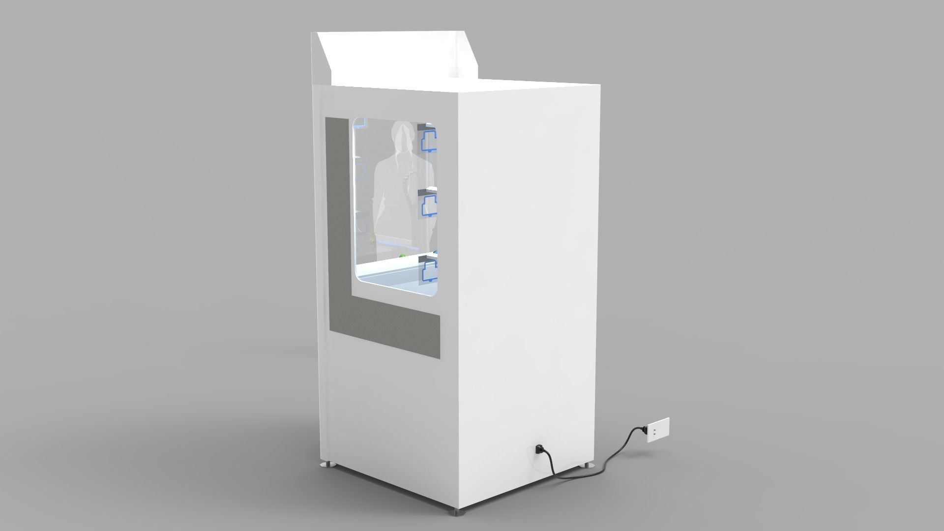 Key Master Arcade Game 3D model_2