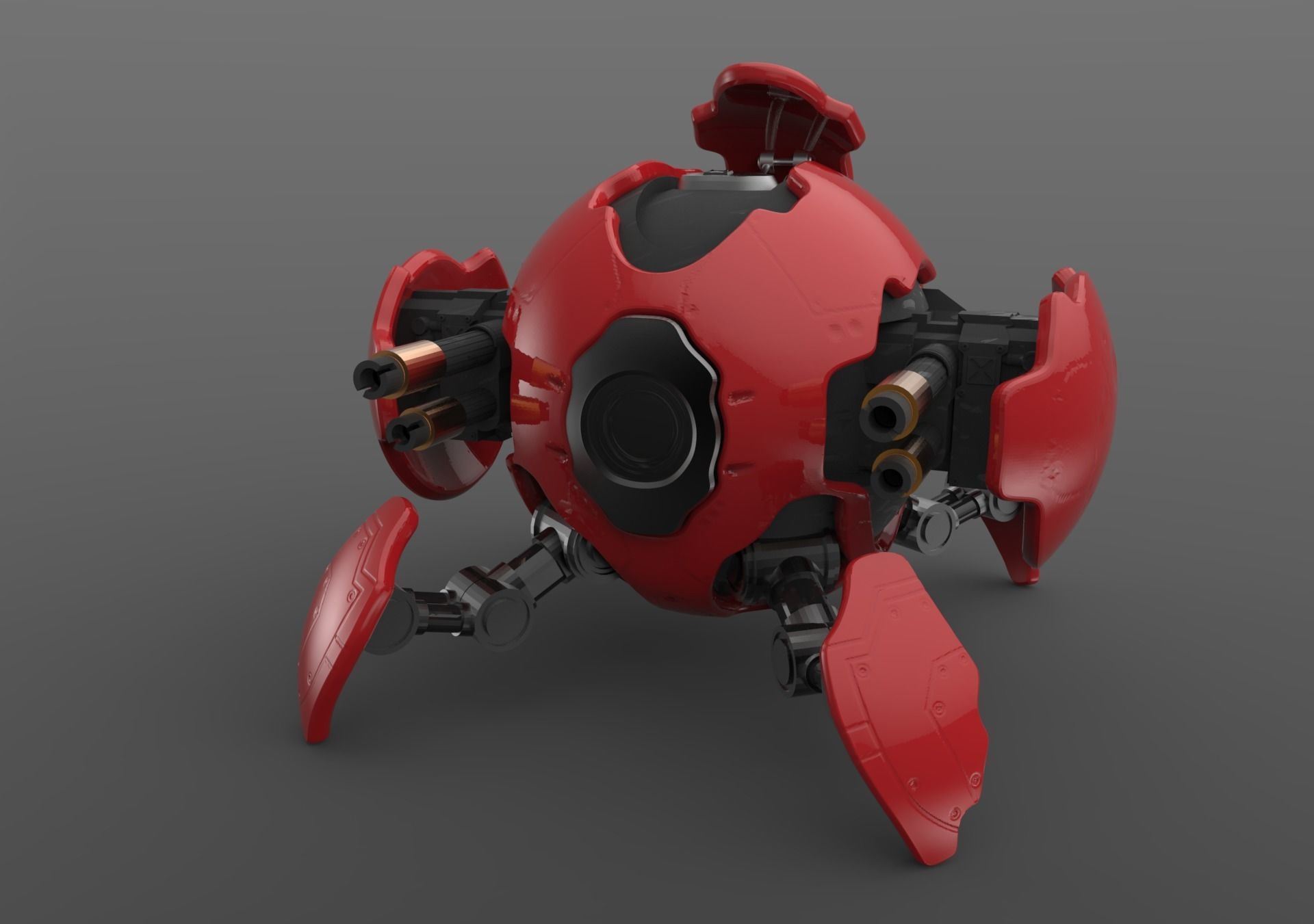 robot 3D print model_1