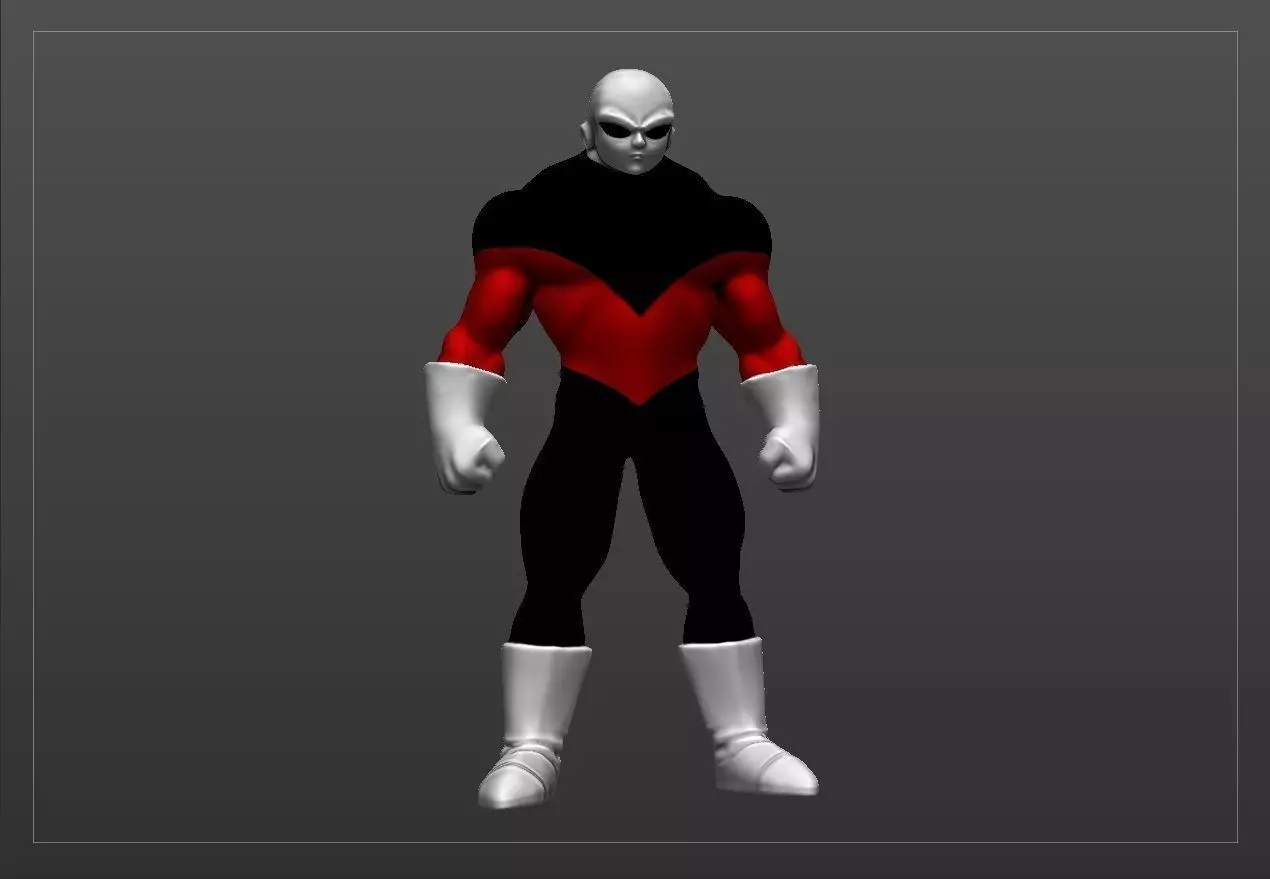 Jiren superhero Free 3D print model