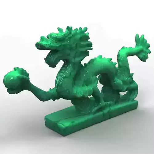DRAGON statue of