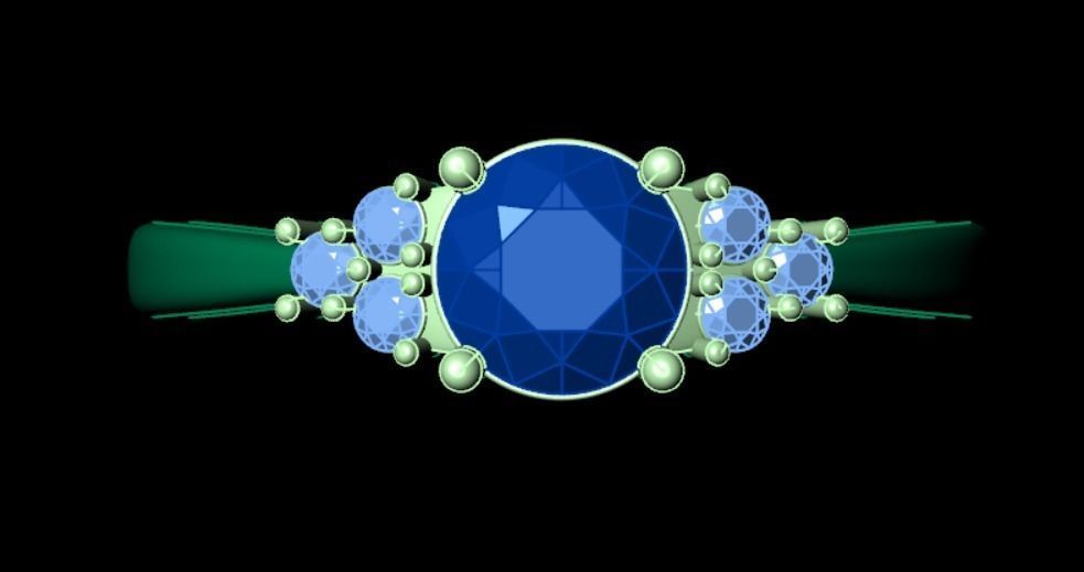 Ring dp 5 3D print model_11