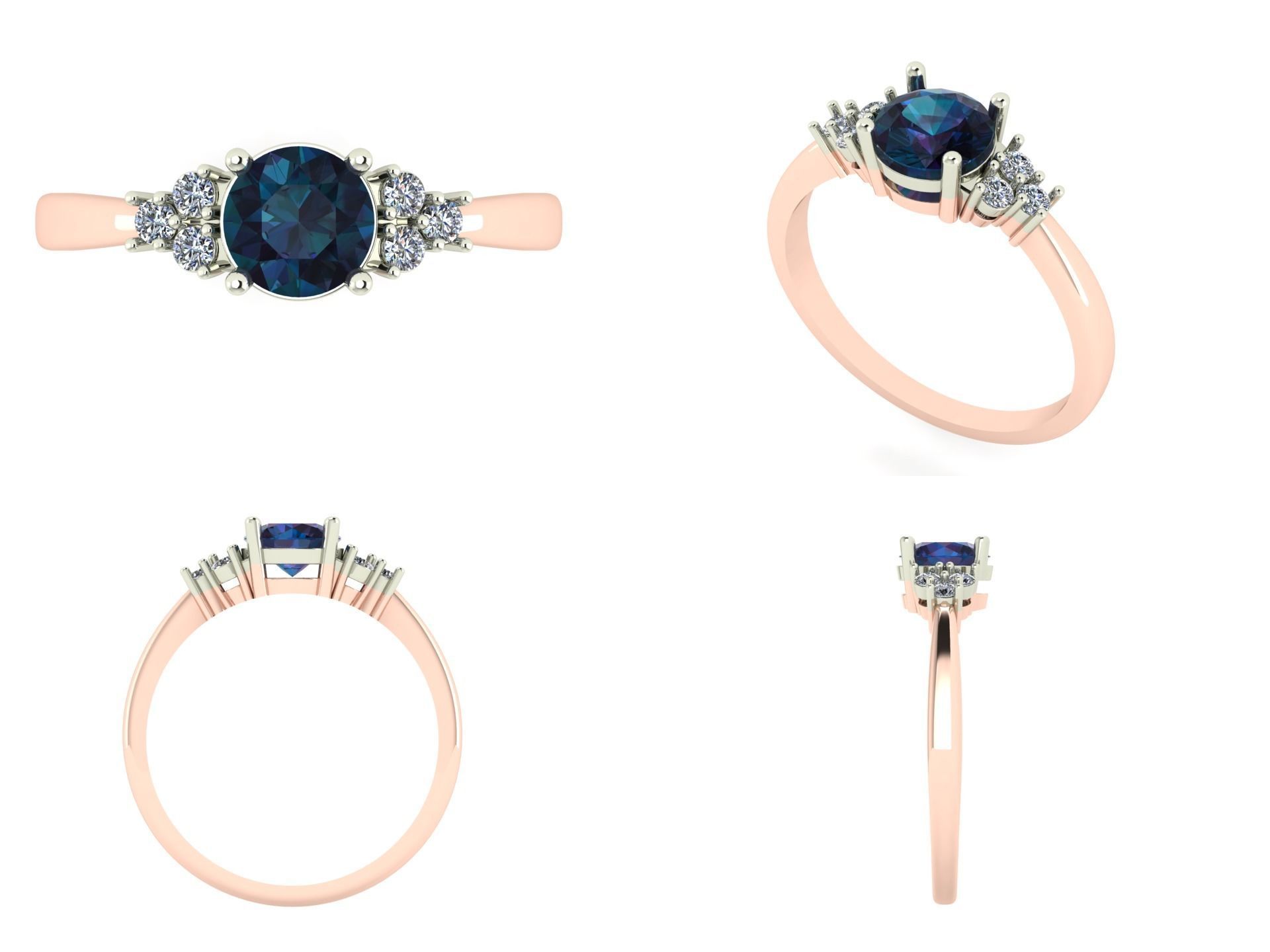 Ring dp 5 3D print model_4