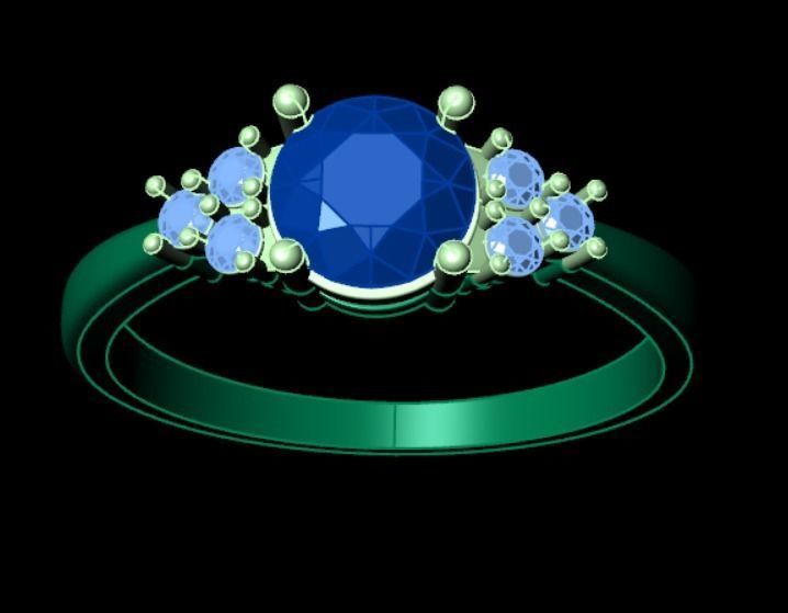 Ring dp 5 3D print model_9