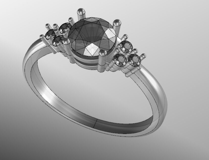 Ring dp 5 3D print model_19