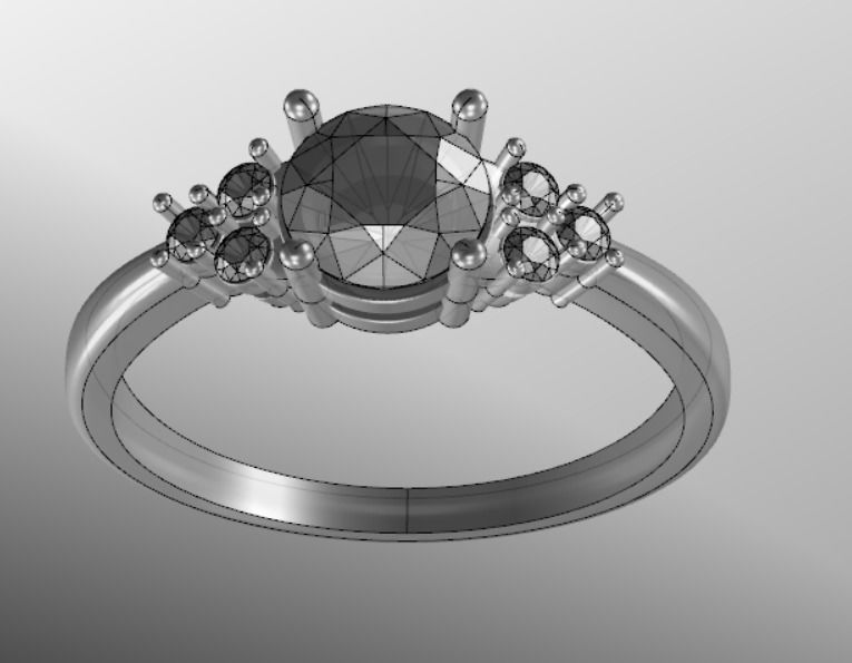 Ring dp 5 3D print model_17