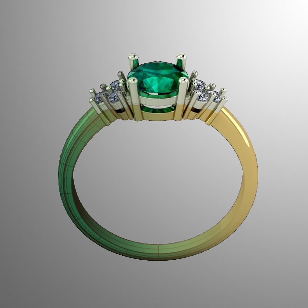 Ring dp 5 3D print model_1