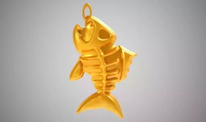 Piranha Necklace