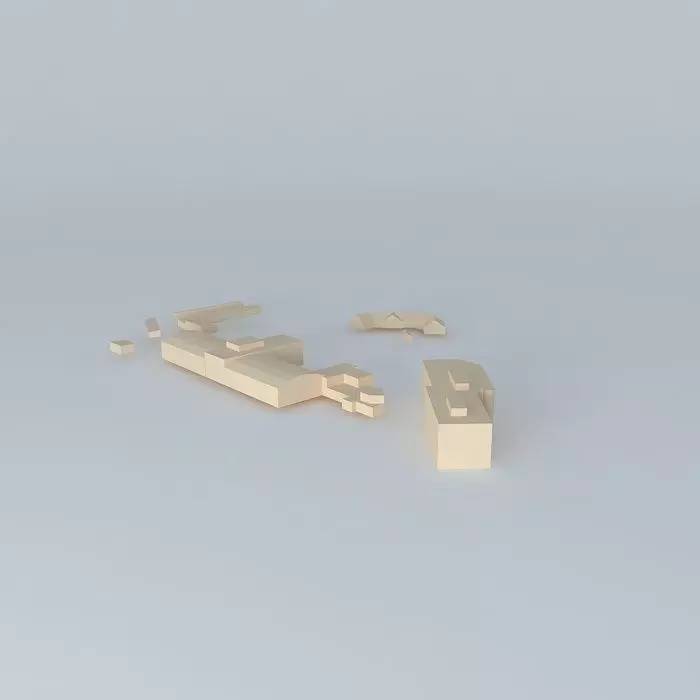 Valle Hovin syd Free 3D model