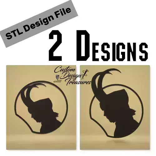 Disney Inspired Mouse Ears - Loki - 2 Designs