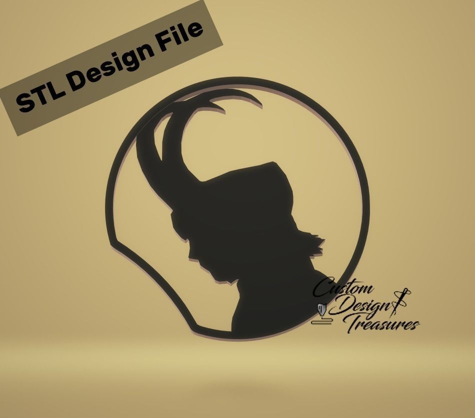 Disney Inspired Mouse Ears - Loki - 2 Designs 3D print model_2