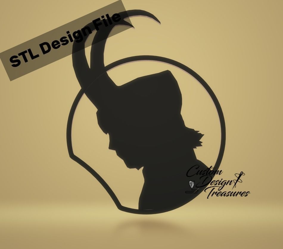 Disney Inspired Mouse Ears - Loki - 2 Designs 3D print model_1