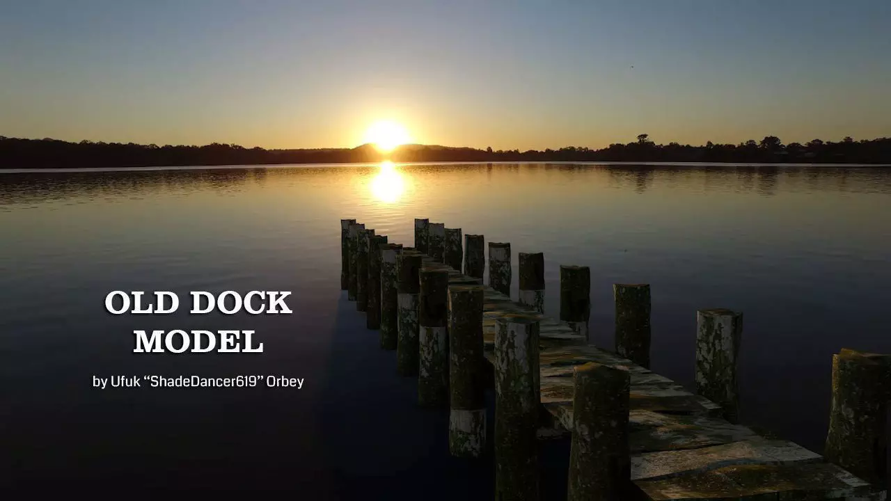 Old Dock 3D model_0