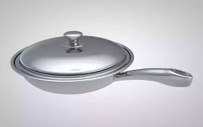 Stainless Steel Frying Pan