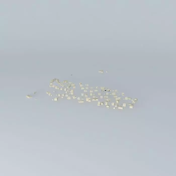 soh-02-01 pile of diamonds Free 3D model_0