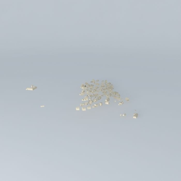 soh-02-01 pile of diamonds Free 3D model_1