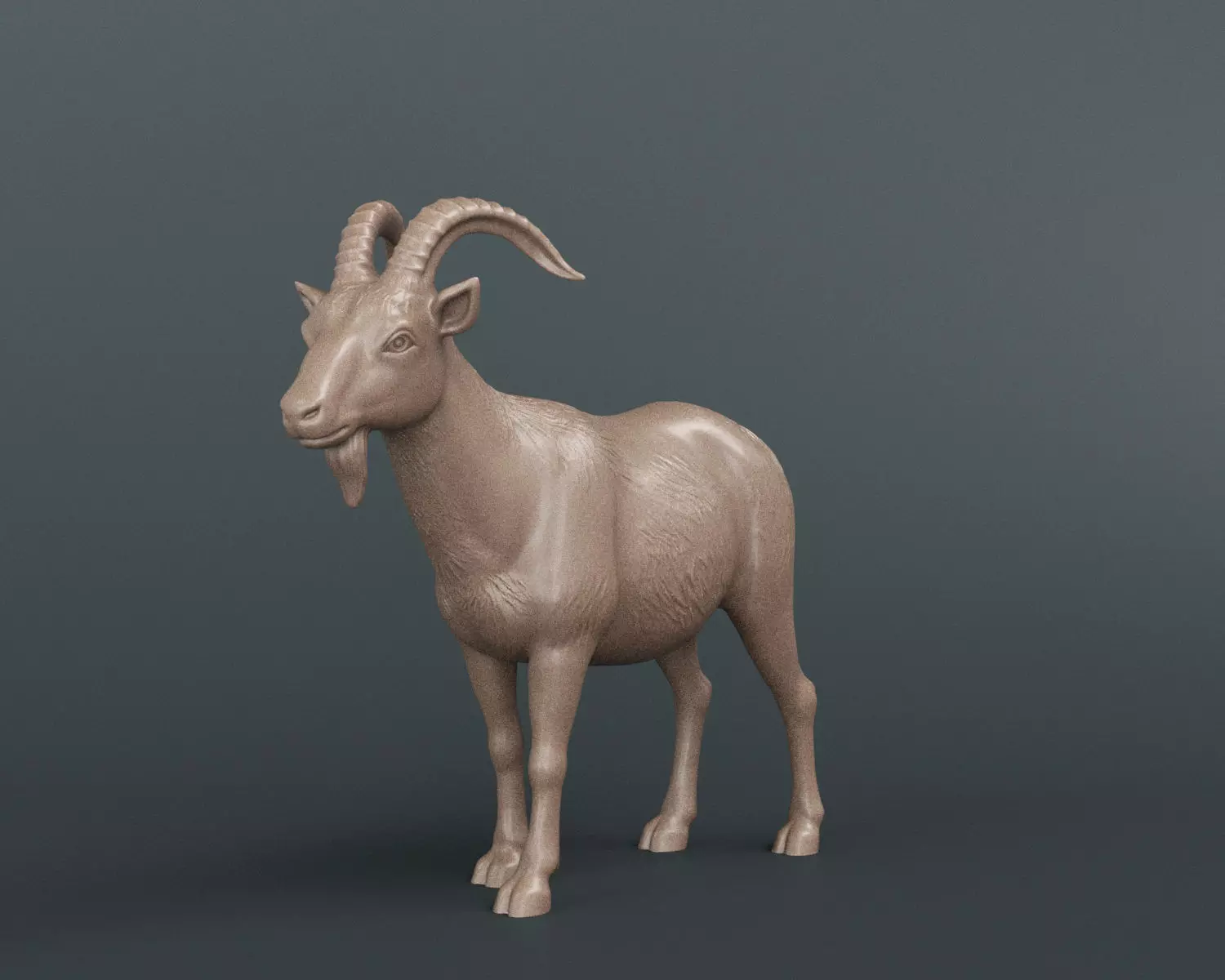 Mountain Goat 3D print model_0