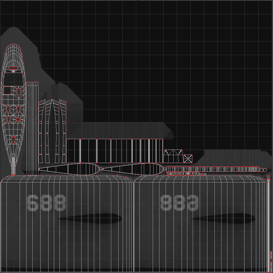 Los Angeles Class Submarine 3D model_30