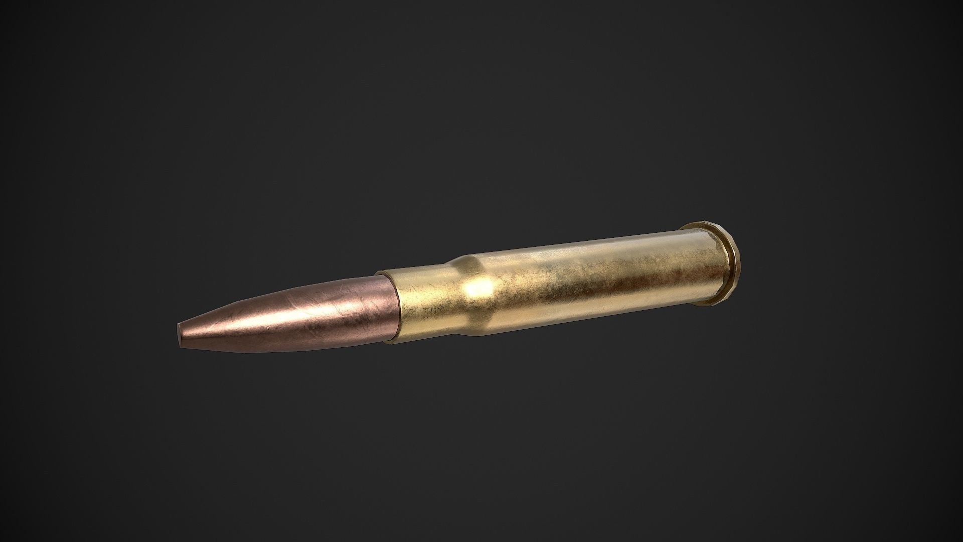 Bren Mk II LMG Low-poly 3D model_14